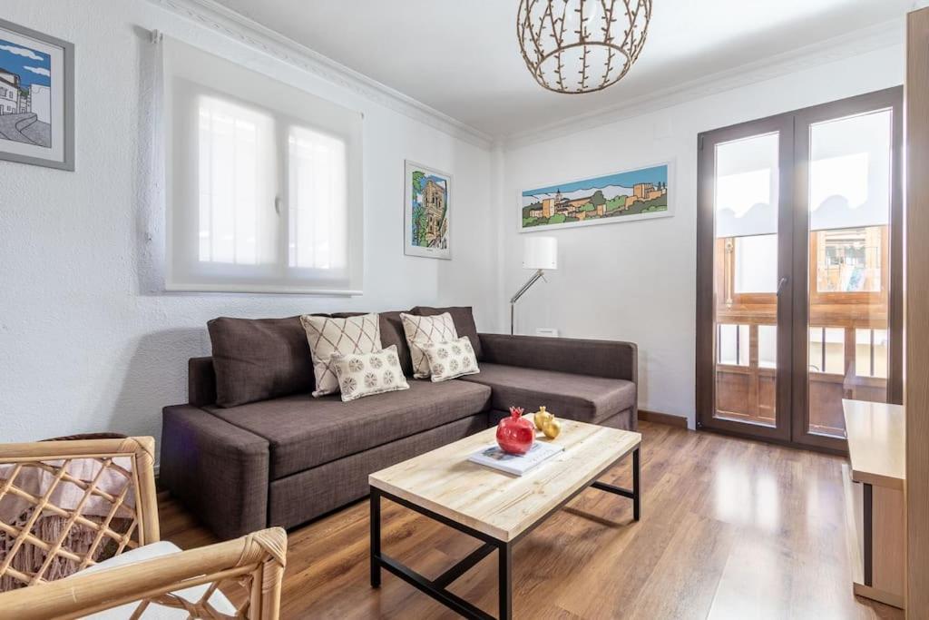 Apartamento Con Terraza A 4 Minutos De La Catedral Granada Exterior foto